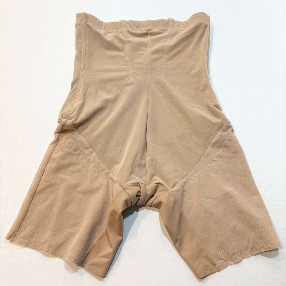 NEW Honeylove SuperPower Shorts Sand Nude/Beige High Waist Shapewear - Picture 4 of 12